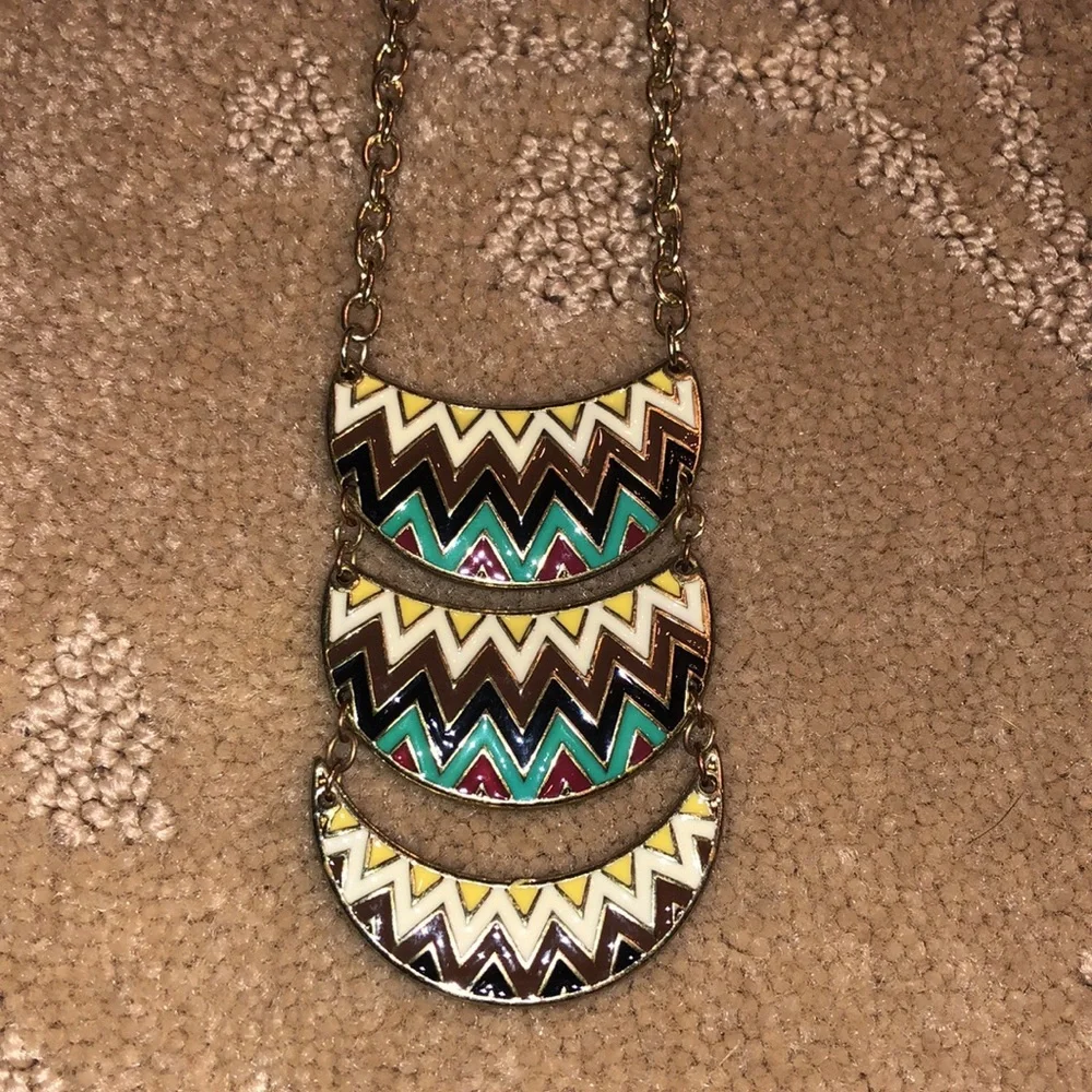 Gold Bohemian Necklace